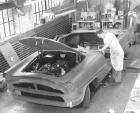 1954 PACKARD PANTHER CONV CONCEPT FACTORY BODY LINE PRESS PHOTO