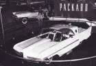 1956 PACKARD PREDICTOR COUPE CONCEPT AT AN AUTO SHOW PRESS PHOTO-B&W