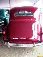 Packard 1937 120C Touring 2dr cpe sdn Mrn rear