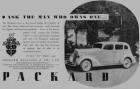 1937 PACKARD-ENGLAND ADVERT-B&W