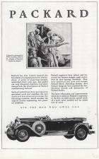 1928 PACKARD ADVERT-B&W