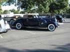 1937 Packard 1507 Twelve Coupe Roadster Side View