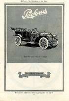 1908 PACKARD ADVERT-B&W