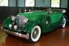 1934 PACKARD V12 5-PASS PHAETON-LT&MED GREEN