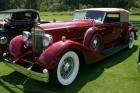 1934 PACKARD V12 CONV VICTORIA BY DIETRICH-RED