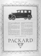 1920 PACKARD ADVERT-B&W