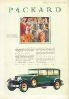 1929 PACKARD ADVERT-'KNIGHTED'