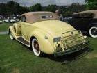 Packard 1935 1207 Yellow Convertible Coupe Rear
