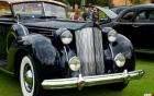 1938 Packard Twelve Touring Cabriolet by Brunn - Model & Chassis 1607 & 8 - navy blue with khaki top