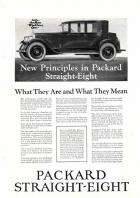 1923 PACKARD EIGHT SEDAN ADVERT-B&W