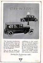 1925 Packard Advert
