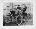 William Doud Packard driving Packard number two