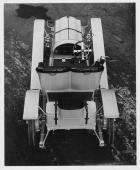 1906 Packard 24 Model S runabout, top view from rear