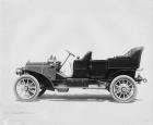 1906 Packard 24 Model S touring car, left side view