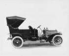 1907 Packard 30 Model U touring car with leather victoria top, right side view