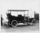 1908 Packard 30 Model UA touring car with canopy top and rear enclosure
