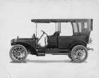 1909 Packard 30 Model UB touring car fitted with canopy roof, left side