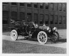 1909 Packard 30 Model UB close-coupled, in front of factory building