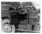 1910 Packard 30 Model UC tonneau interior detail