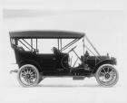 1910 Packard 30 Model UC touring car, right side view, top raised