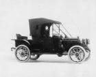 1912 Packard 18 Model NE runabout, top raised with rumble seat