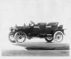 1912 Packard 30 Model UE close-coupled, five-sixth front view, left side, no top, with rumble seat