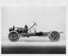 1912 Packard 6 stripped chassis, left side view