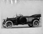 1913 Packard 38 phaeton, five-sixth front view, left side, top folded