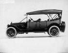1914 Packard 2-38 touring car, left side, top raised