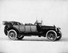 1914 Packard 2-38 two-toned salon touring car, right side, top folded