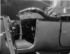 1914 Packard 2-38 touring car, rear interior detail, right rear door open