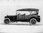 1915 Packard 3-38 two-toned standard touring car, left side, top raised