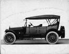 1916 Packard 1-25 two-toned phaeton, left side, top raised