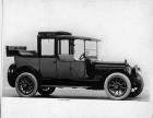 1917 Packard two-toned landaulet, back quarter collapsed, three-quarter right front view