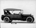 1917 Packard two-toned phaeton, seven-eights right front view, top raised