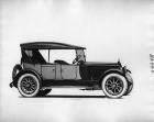 1918 Packard two-toned phaeton, nine-tenths front right view, top raised