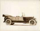 1918-1919 Packard two-toned salon touring car, seven-eights right front view, top folded