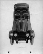 1918-1919 Packard salon touring car, elevated front view, top folded