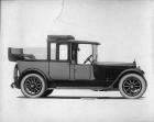 1918-1919 Packard two-toned landaulet, nine-tenths right front view, quarter collapsed