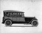 1918-1919 Packard two-toned standard touring car, left side view, top raised, side curtains in place