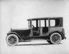 1918-1919 Packard two-toned brougham, left side view, both doors open