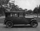 1921-1922 Packard sedan, parked on residential drive, right side view