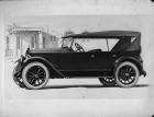 1921-1922 Packard touring car, seven-eights left front view, top raised