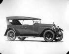 1922 Packard touring car, seven-eights front right side view, top raised