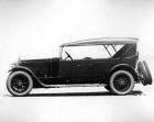 1922 Packard touring car, left side view, top raised