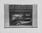 1922-1923 Packard touring car in display window