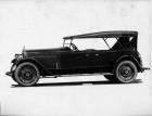1924 Packard touring car, seven-eights left front view, top raised