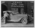 1925-1926 Packard sport model with Native American passenger