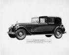 1926 Packard eight two-toned, 5-passenger stationary cabriolet sedan, body by Fleetwood