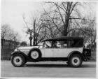 1927 Packard touring car, owner Mr. C.L. Best behind wheel in Oakland, Calif.